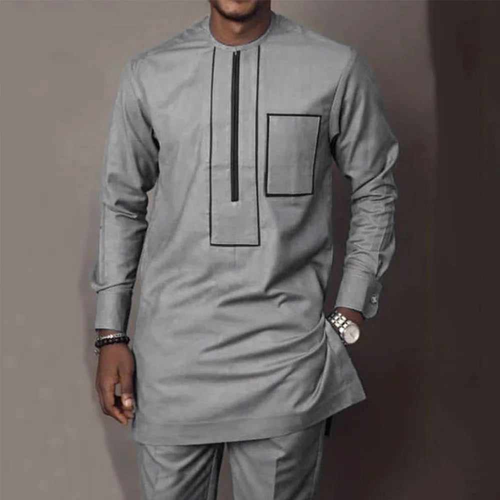 Men's Traditional African Clothing – Authentic Dashiki, Kaftan, Agbada, and Cultural Attire for Special Occasions