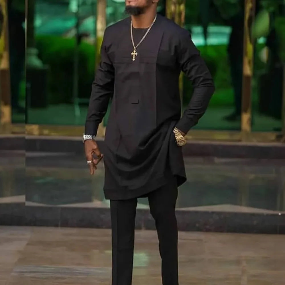 Men's Traditional African Clothing – Authentic Dashiki, Kaftan, Agbada, and Cultural Attire for Special Occasions