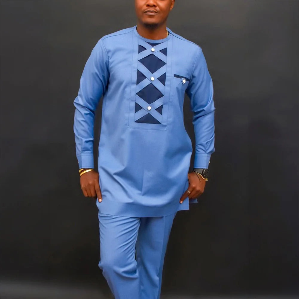 Men's Traditional African Clothing – Authentic Dashiki, Kaftan, Agbada, and Cultural Attire for Special Occasions
