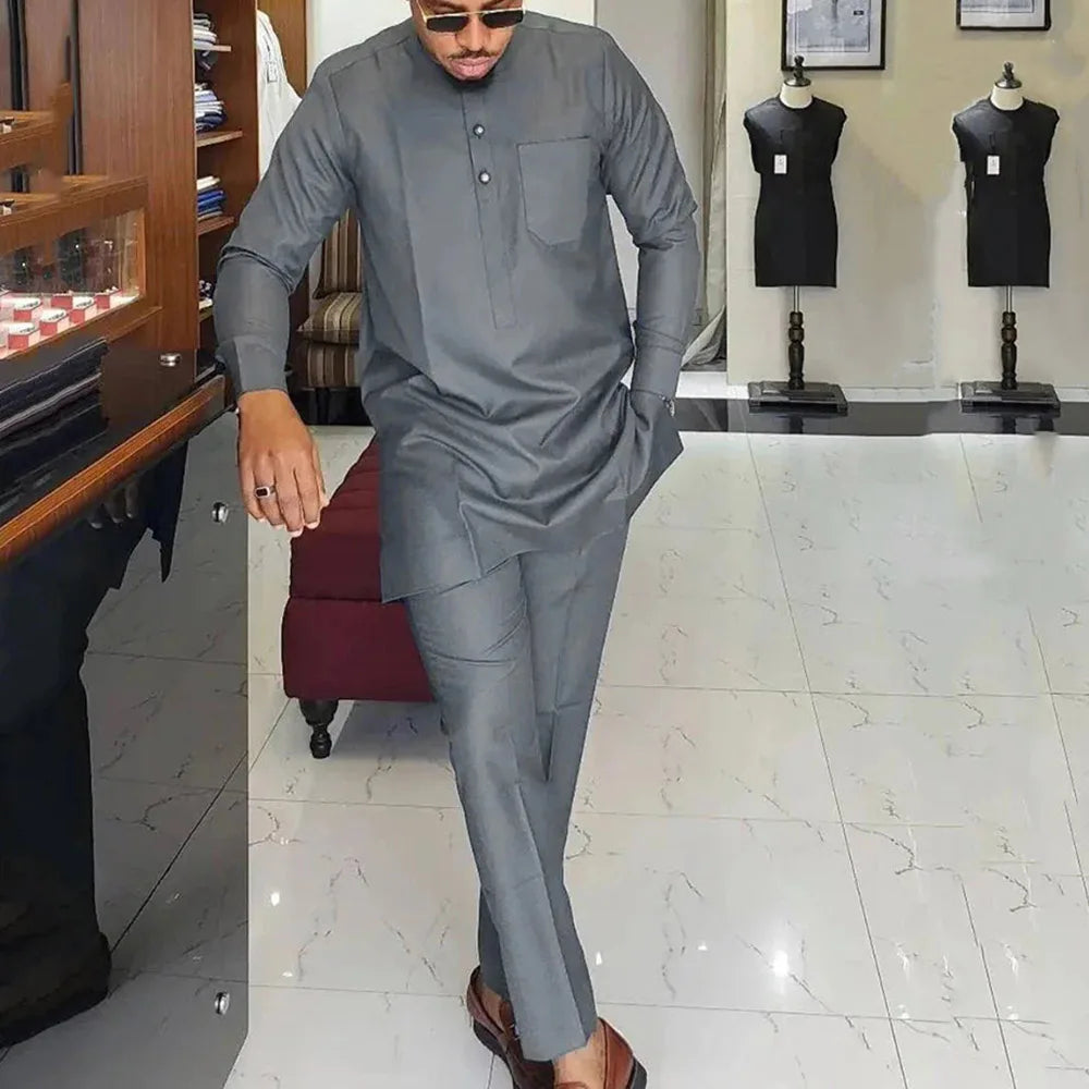 Men's Traditional African Clothing – Authentic Dashiki, Kaftan, Agbada, and Cultural Attire for Special Occasions