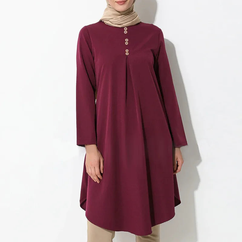 Eid Abaya Dubai Turkey Hijab – Modest Muslim Dress, Islamic Clothing, Maxi African Dresses for Women, Caftan Kaftan Robe, Plus Size S-5XL