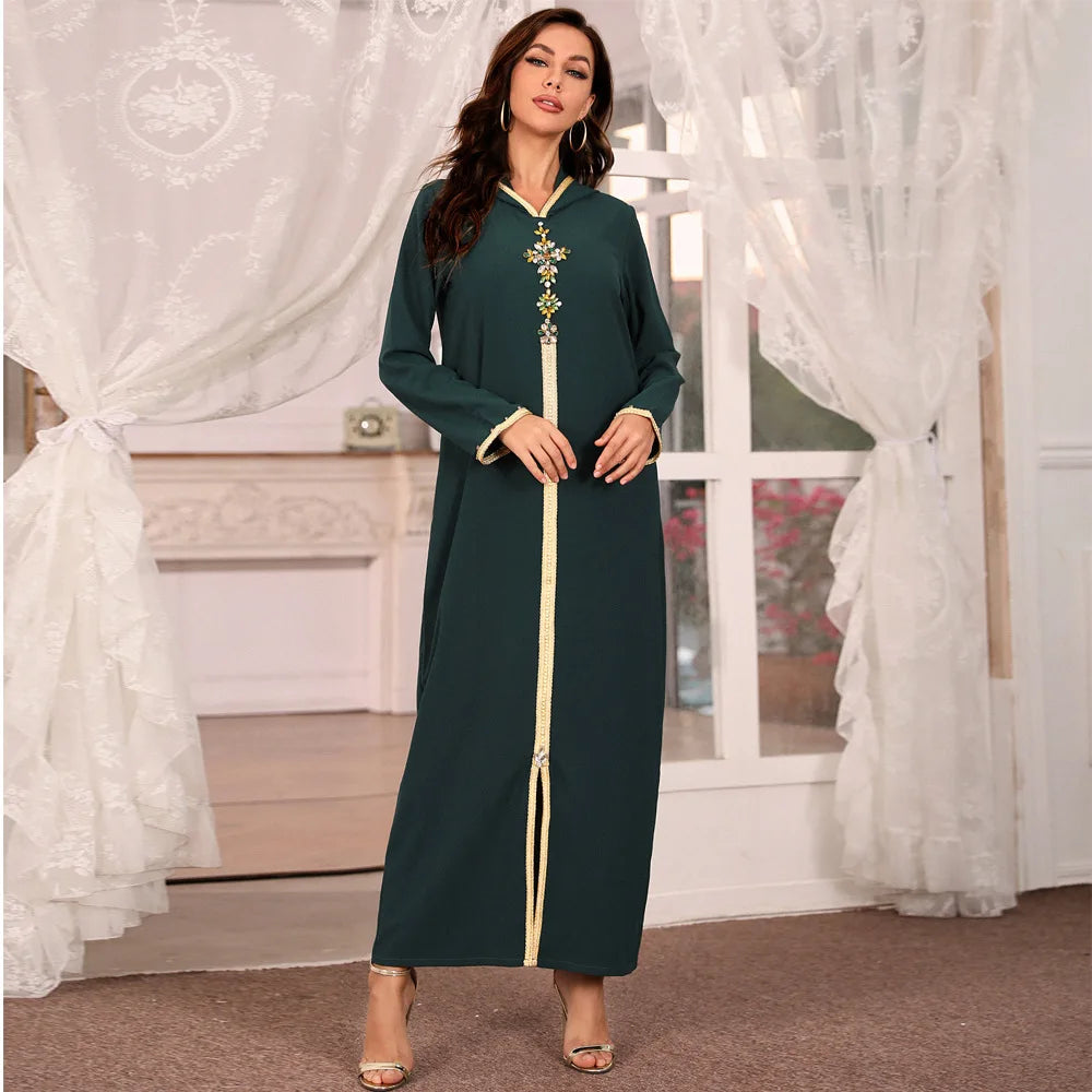 Abaya Dubai Turkey – Muslim Fashion Hijab Dress, Islamic Clothing, African Long Dresses for Women, Modest Robe, Djellaba Femme