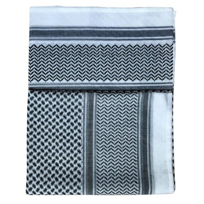 Unisex Tactical Shemagh Scarf - Arab Wrap, Fashion Bandana, Keffiyeh Head Wrap for Men & Women
