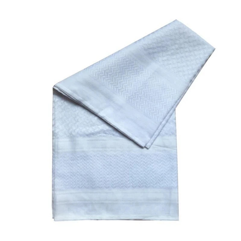 Unisex Tactical Shemagh Scarf - Arab Wrap, Fashion Bandana, Keffiyeh Head Wrap for Men & Women