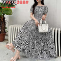Maxi Long Dress – Elegant Full-Length Gown, Modest Fashion, Long Sleeve Formal Wear for Women