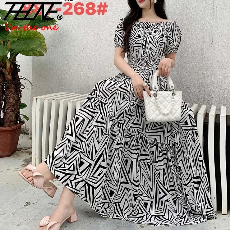 Maxi Long Dress – Elegant Full-Length Gown, Modest Fashion, Long Sleeve Formal Wear for Women