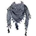 Arab Shemagh Keffiyeh Scarf – Palestinian Shawl Wrap for Men & Women, Traditional Tactical Headscarf