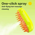 Steam Pet Grooming Brush for Dogs and Cats, Shedding & Deep Cleaning Tool