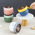 Stainless steel soup cups, thermal lunch box food thermos container with spoon, insulated bento lunch box for school and office use