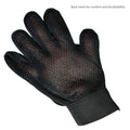 Pet Grooming Glove – Gentle Deshedding Brush for Cats & Dogs, Hair Remover, Massaging Bath Glove