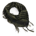 Military Shemagh Tactical Desert Scarf - Muslim Headscarf, Cotton Keffiyeh Head Neck Wrap for Men & Women