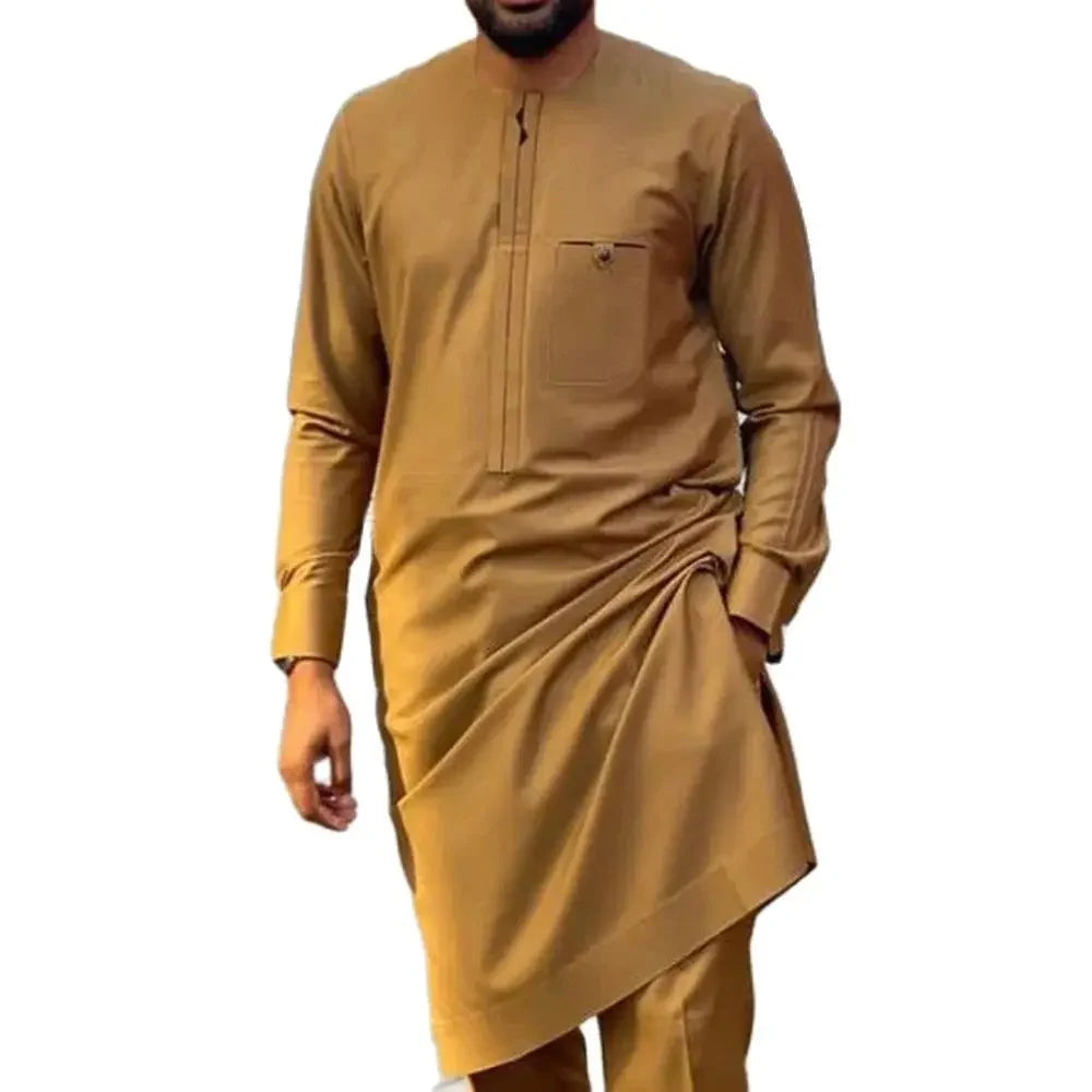 Men's Traditional African Clothing – Authentic Dashiki, Kaftan, Agbada, and Cultural Attire for Special Occasions