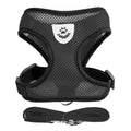 Adjustable Pet Harness Vest – Comfortable & Breathable No-Pull Harness for Dogs & Cats, Secure Fit with Reflective Straps