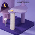 Multi-Level Cat Tree Tower – Scratching Post, Climbing Frame, Jumping Toy with Spacious Perch, Pet Furniture for Indoor Cats