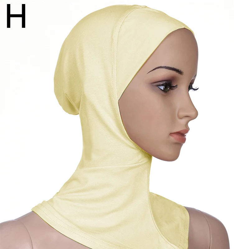 Comfortable Inner Hijab Cap, Islamic Underscarf Ninja Hijab, Head Cover Scarf, Bonnet Hat Cap for Women.