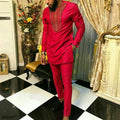 Men's Kaftan Suit – Traditional African and Middle Eastern Long Robe Outfit, Elegant and Comfortable Formal Wear