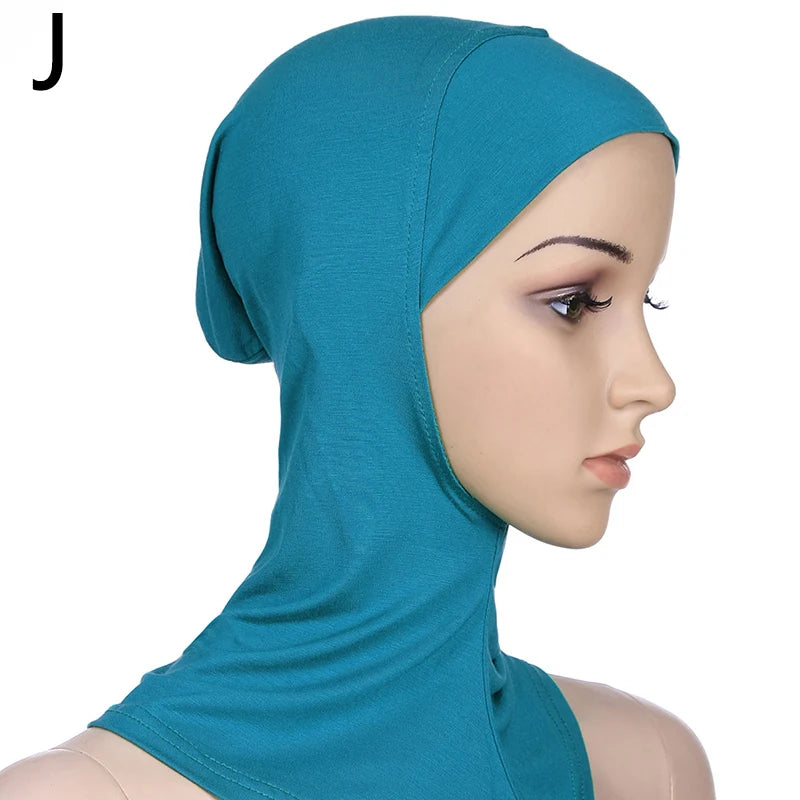 Comfortable Inner Hijab Cap, Islamic Underscarf Ninja Hijab, Head Cover Scarf, Bonnet Hat Cap for Women.