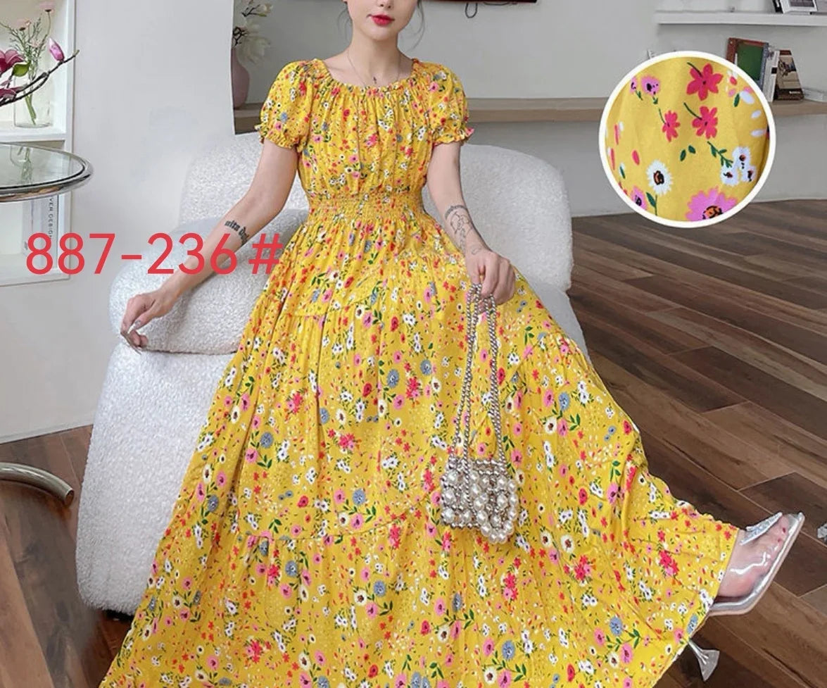 Maxi Long Dress – Elegant Full-Length Gown, Modest Fashion, Long Sleeve Formal Wear for Women
