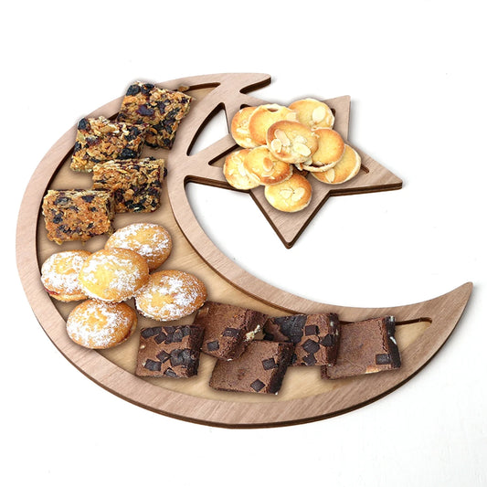 Wooden Pendant Eid Mubarak 2024 Ramadan decoration for home, Kareem Ramadan and Eid decor, Eid Al Adha Islamic Muslim ornament