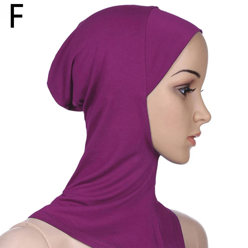 Comfortable Inner Hijab Cap, Islamic Underscarf Ninja Hijab, Head Cover Scarf, Bonnet Hat Cap for Women.