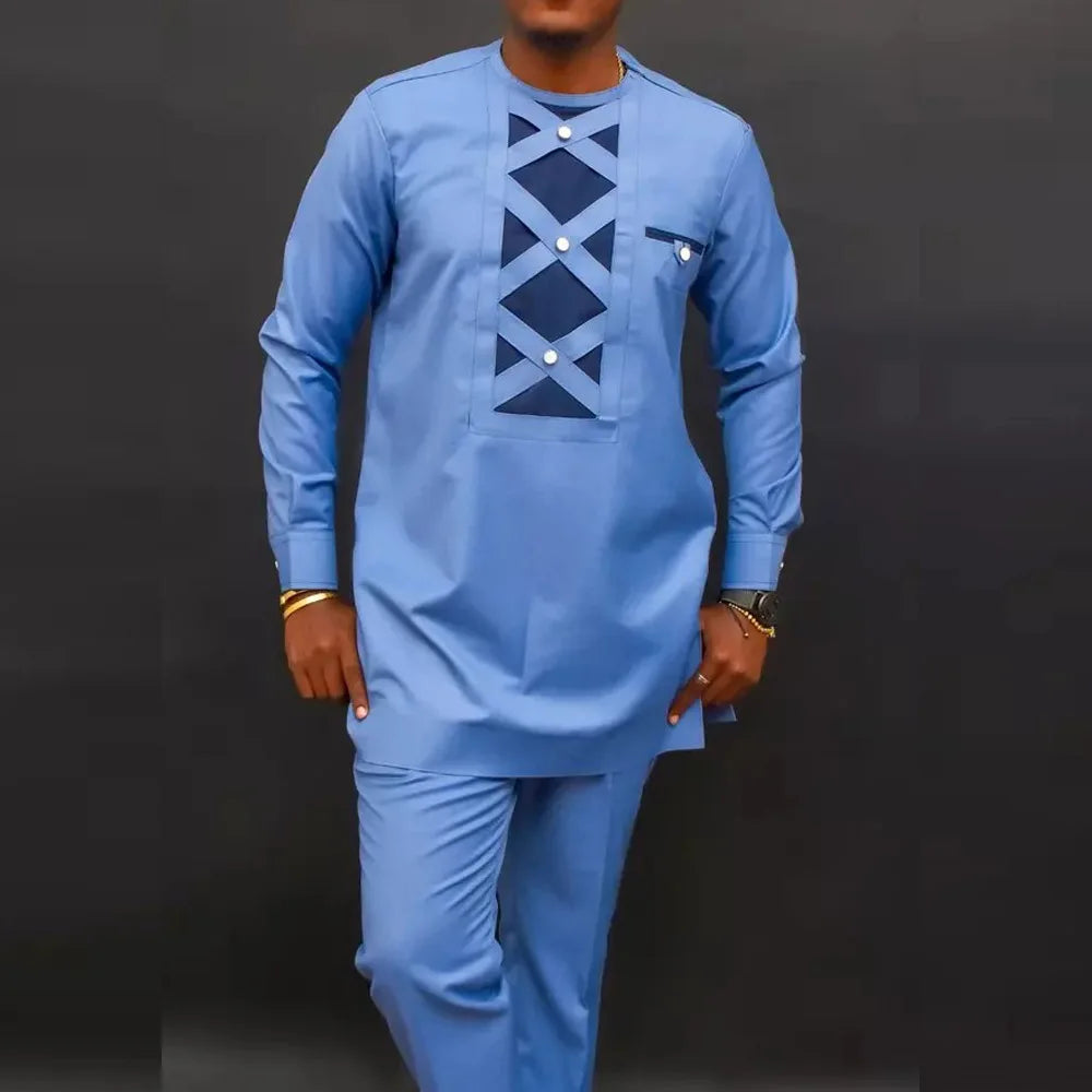 Men’s Traditional Suit – Classic Formal Wear, Elegant Design, Cultural Attire for Special Occasions
