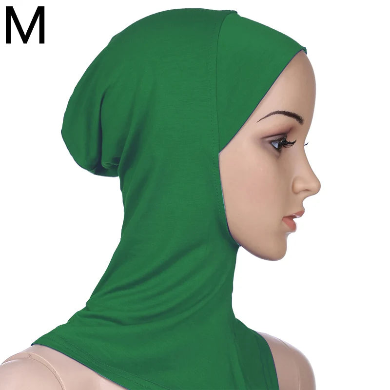 Comfortable Inner Hijab Cap, Islamic Underscarf Ninja Hijab, Head Cover Scarf, Bonnet Hat Cap for Women.