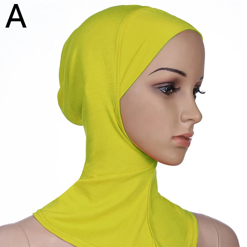 Comfortable Inner Hijab Cap, Islamic Underscarf Ninja Hijab, Head Cover Scarf, Bonnet Hat Cap for Women.