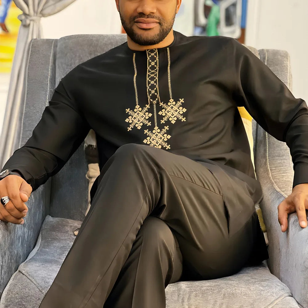 Men’s Traditional Suit – Classic Formal Wear, Elegant Design, Cultural Attire for Special Occasions