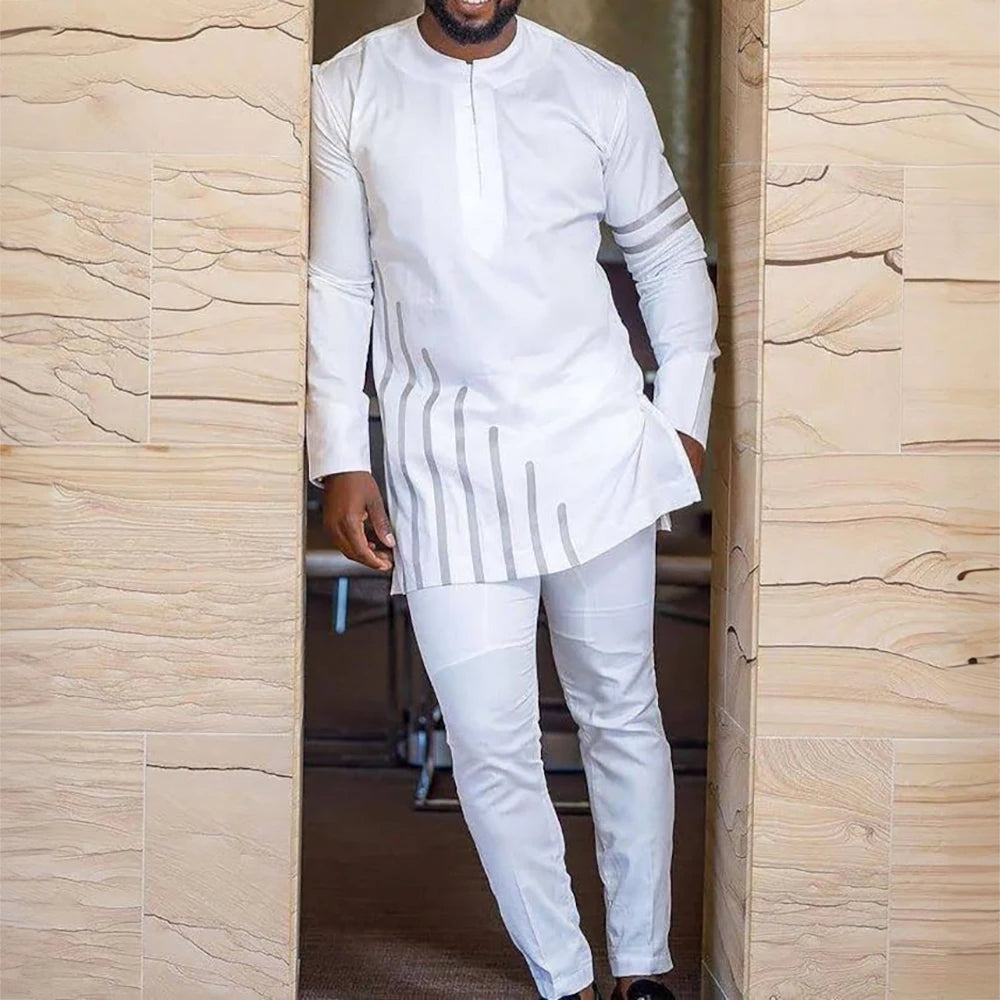 Men's Traditional African Clothing – Authentic Dashiki, Kaftan, Agbada, and Cultural Attire for Special Occasions
