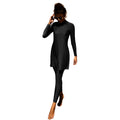 Burkini Muslim Swimwear 2023 – Modest Plain Swimsuit for Women, Islamic Clothing Set, Long Dress, Large Size