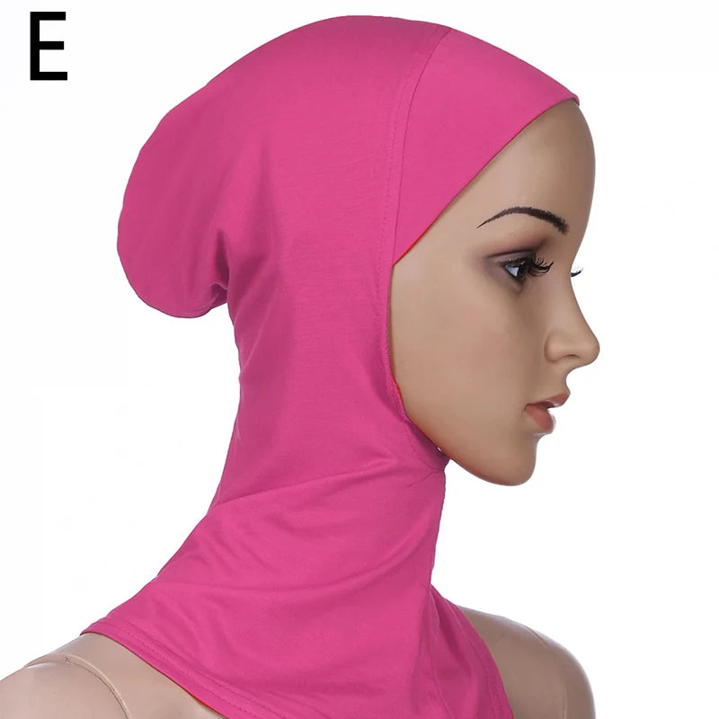Comfortable Inner Hijab Cap, Islamic Underscarf Ninja Hijab, Head Cover Scarf, Bonnet Hat Cap for Women.