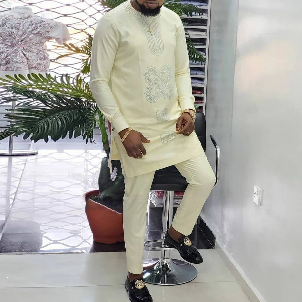 Men’s Kaftan Wear – Elegant Traditional Long Robe, African and Middle Eastern Style, Comfortable and Stylish Attire