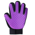 Pet Grooming Glove – Gentle Deshedding Brush for Cats & Dogs, Hair Remover, Massaging Bath Glove