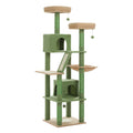 Large Multi-Level Cat Tree – Tall Plush Cat Tower for Indoor Cats with Scratching Posts, Scratching Boards, Perches & Caves