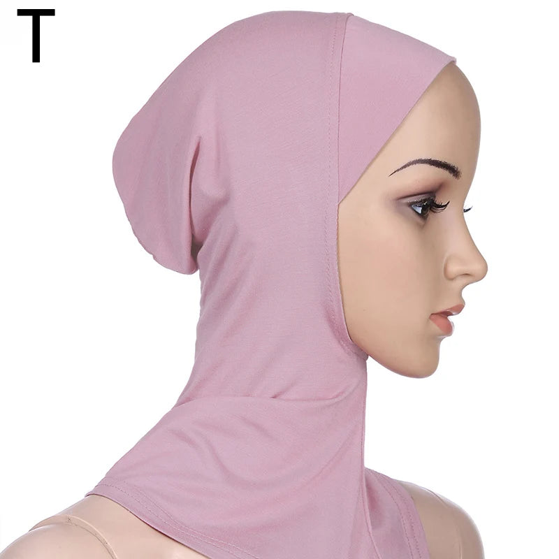 Comfortable Inner Hijab Cap, Islamic Underscarf Ninja Hijab, Head Cover Scarf, Bonnet Hat Cap for Women.