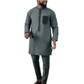 Men’s Kaftan Wear – Elegant Traditional Long Robe, African and Middle Eastern Style, Comfortable and Stylish Attire