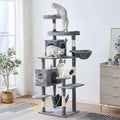New 2023 Multi-Level Cat Tree – 71.6-Inch Tall Cat Tower for Indoor Cats with Scratching Posts & Cozy Condo Furniture