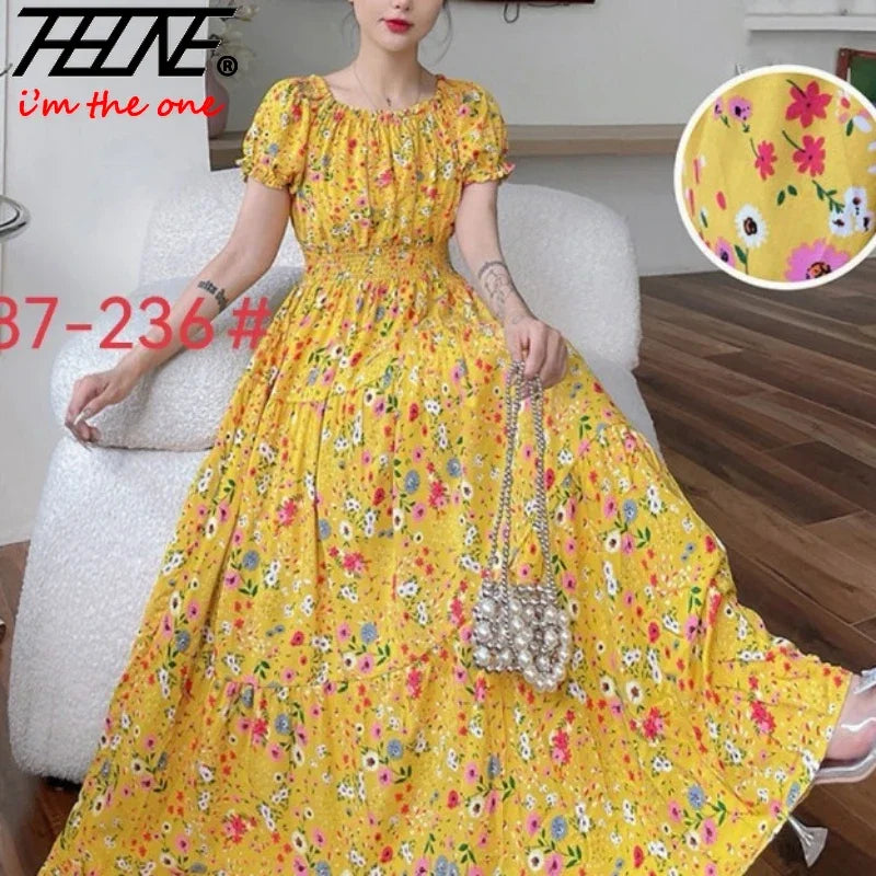 Maxi Long Dress – Elegant Full-Length Gown, Modest Fashion, Long Sleeve Formal Wear for Women