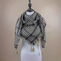 Arab Shemagh Keffiyeh Scarf – Palestinian Shawl Wrap for Men & Women, Traditional Tactical Headscarf