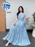 Maxi Long Dress – Elegant Full-Length Gown, Modest Fashion, Long Sleeve Formal Wear for Women
