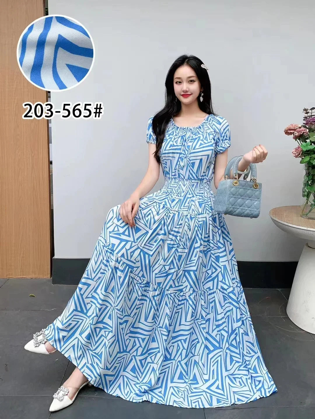 Maxi Long Dress – Elegant Full-Length Gown, Modest Fashion, Long Sleeve Formal Wear for Women