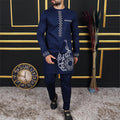 Men's African Traditional Suit – Elegant Dashiki Outfit, Cultural Attire, Formal & Casual Wear