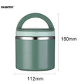 630ml Lunch Box Leak-Proof Insulated Lunch Box Large Capacity Food Thermal Jar Soup Containers for Office Food Storage Box
