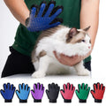 Pet Grooming Glove – Gentle Deshedding Brush for Cats & Dogs, Hair Remover, Massaging Bath Glove