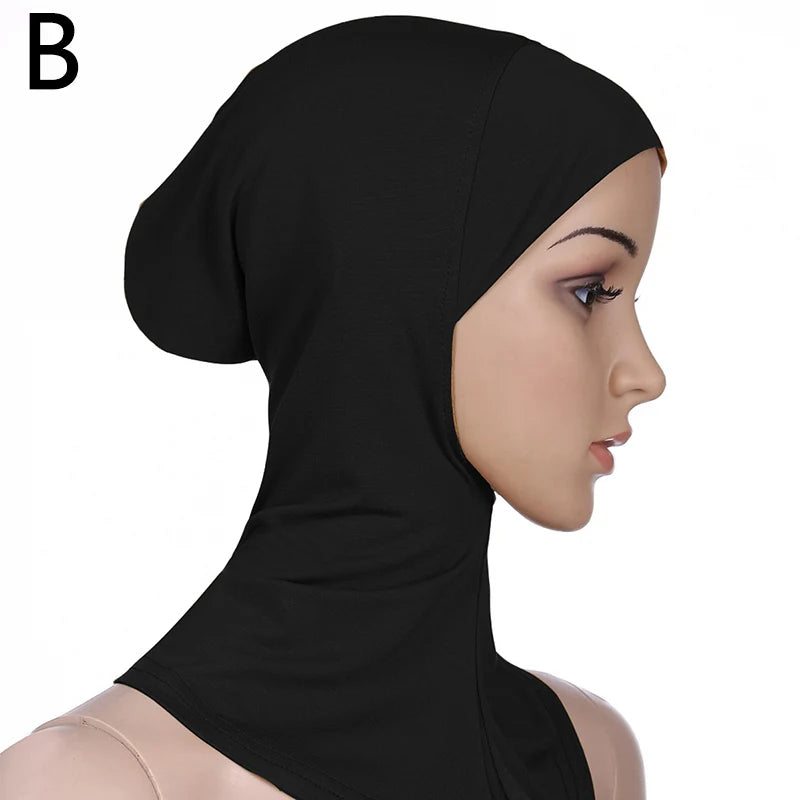 Comfortable Inner Hijab Cap, Islamic Underscarf Ninja Hijab, Head Cover Scarf, Bonnet Hat Cap for Women.