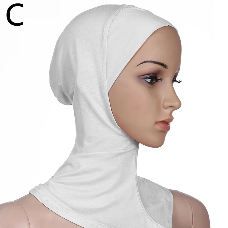 Comfortable Inner Hijab Cap, Islamic Underscarf Ninja Hijab, Head Cover Scarf, Bonnet Hat Cap for Women.