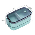304 stainless steel insulated lunch boxes with separated multi-layer leakproof portable bento picnic box