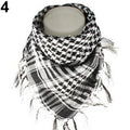 Muslim Hijab Arabian Shemagh Scarf - Military Desert Army Keffiyeh, Hiking & Sports Bandana Wrap