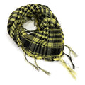 Military Shemagh Tactical Desert Scarf - Muslim Headscarf, Cotton Keffiyeh Head Neck Wrap for Men & Women