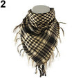 Muslim Hijab Arabian Shemagh Scarf - Military Desert Army Keffiyeh, Hiking & Sports Bandana Wrap